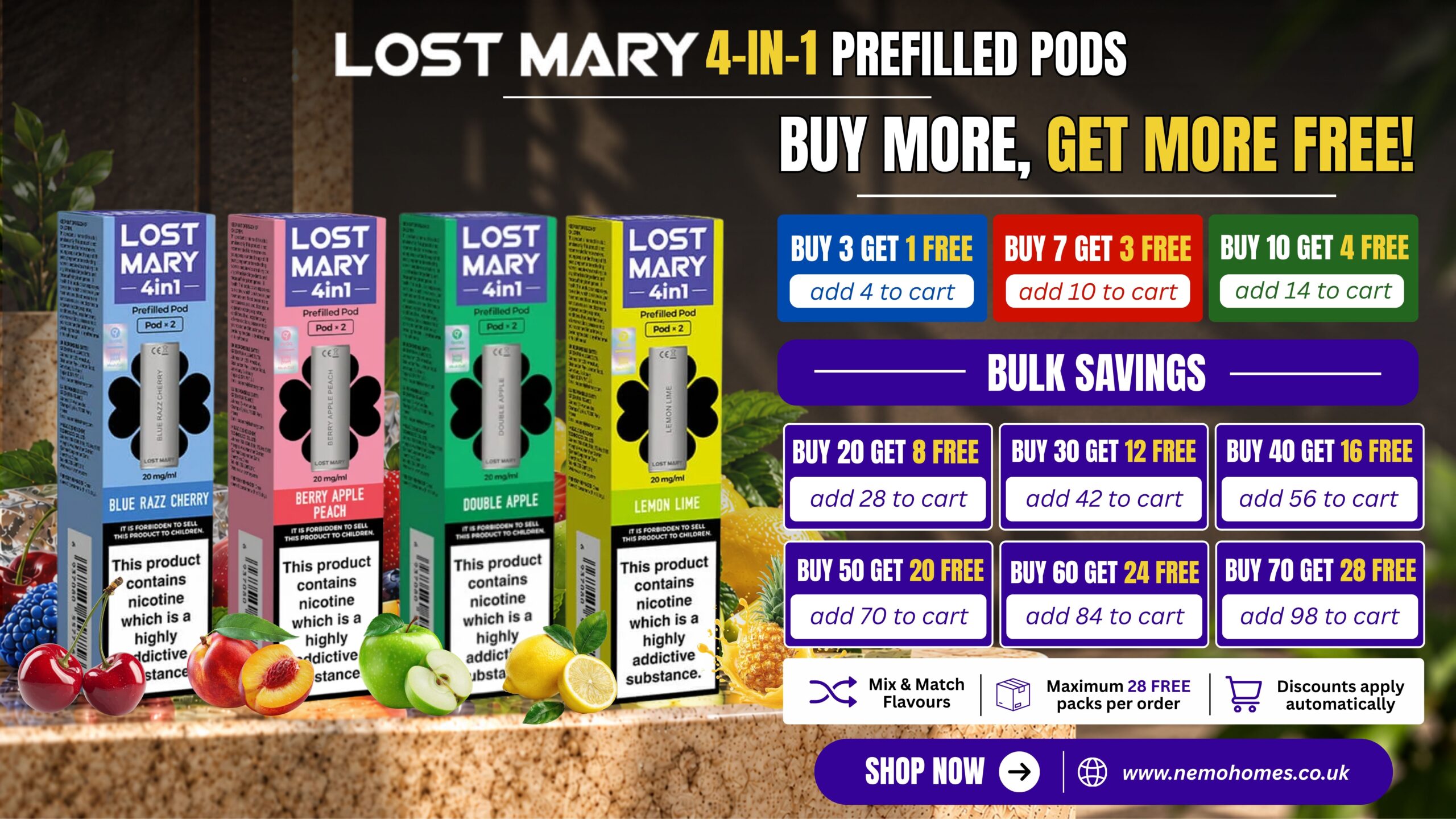 Buy Moja Pen and Pods - Free UK Next Day Delivery (no minimum spend)