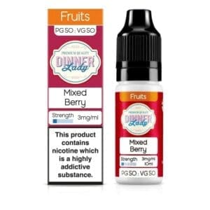 Buy Dinner Lady 6mg 50:50 E liquid 12mg - Free UK Next Day Delivery (no minimum spend)