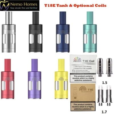 Buy Innokin T18E Tank - Free UK Next Day Delivery (no minimum spend)