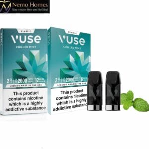 Buy Vuse Chilled Mint ePods | 6mg | 10mg | 20mg  - Free UK Next Day Delivery (no minimum spend)