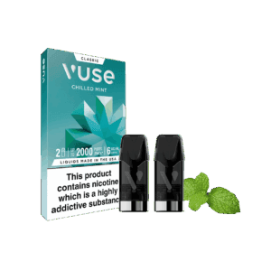 Buy Vuse Chilled Mint ePods | 6mg | 10mg | 20mg - Free UK Next Day Delivery (no minimum spend)