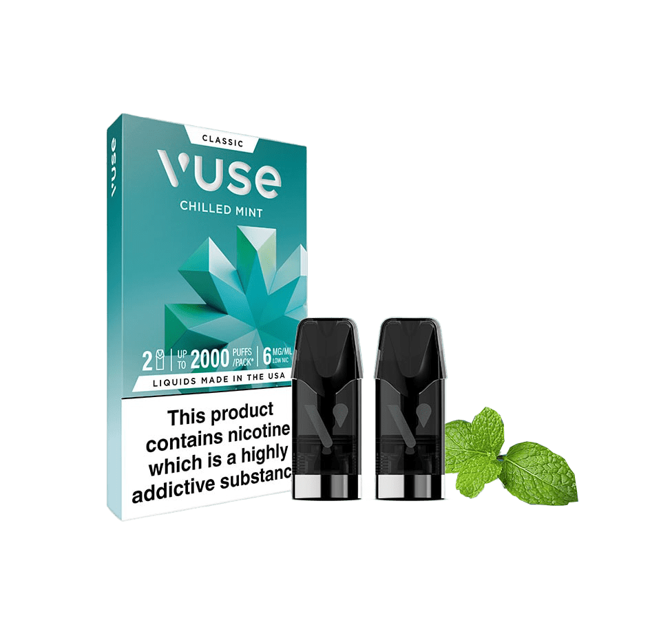 Vuse Chilled Mint ePod Cartridges | 6mg | 12mg | 18mg