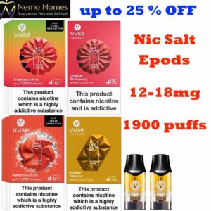 Buy Vuse Epod Nic Salt Pro Pods epod - Free UK Next Day Delivery (no minimum spend)