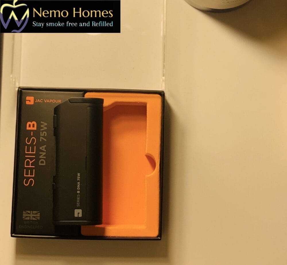 Buy JAC VAPOUR Series B DNA 23mm 18650 Mod Kit - Free UK Next Day Delivery (no minimum spend)