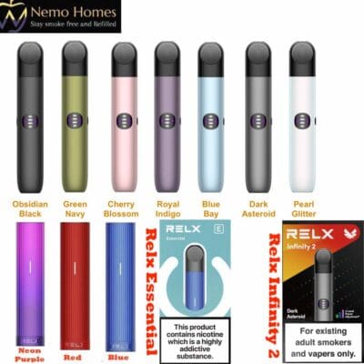 Buy Relx Infinity 2 and Relx Essential - Free UK Next Day Delivery (no minimum spend)