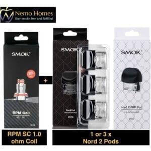 Buy Smok NORD 2 and RPM Pod Kit  - Free UK Next Day Delivery (no minimum spend)