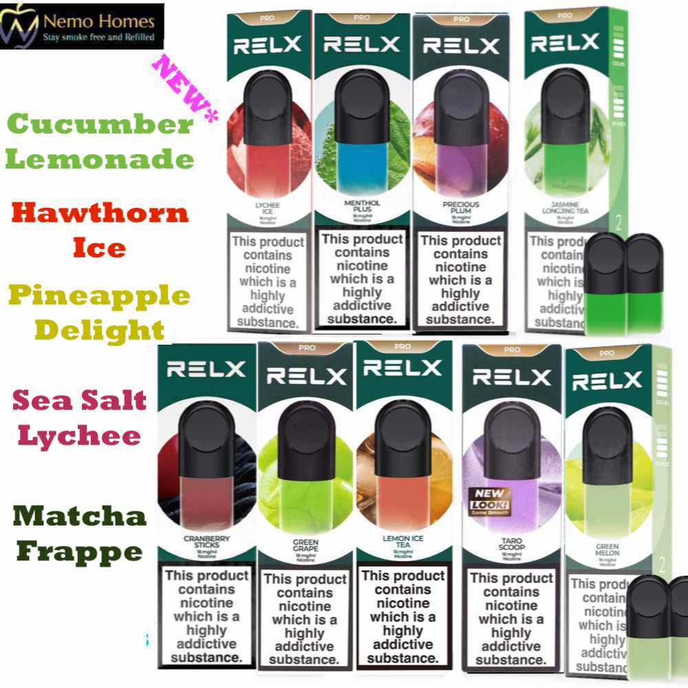 Relx Pod Pro Jasmine Green Tea RELX Pro Jasmine Green Tea Pods Relx Pod Pro Jasmine Green Tea RELX Pro Jasmine Green Tea Pods