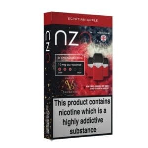 Buy NZO 10mg Vape Pod Refills | Leprechaun and SAVACCO E liquid  - Free UK Next Day Delivery (no minimum spend)