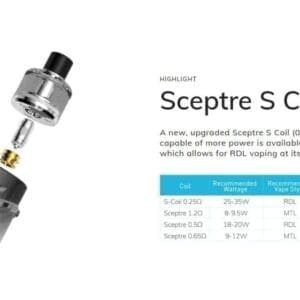 Buy Innokin Sceptre S Coils  - Free UK Next Day Delivery (no minimum spend)