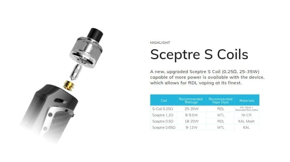 Buy Innokin Sceptre S Coils - Free UK Next Day Delivery (no minimum spend)