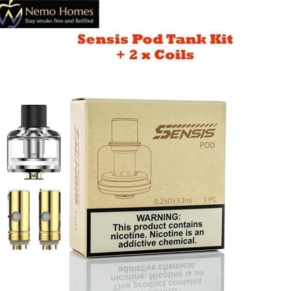 Buy Innokin Sensis Pod Tank Kit - Free UK Next Day Delivery (no minimum spend)