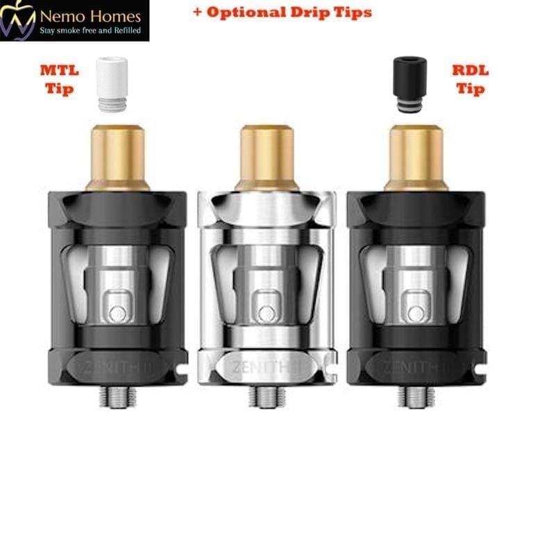 Innokin Zenith 2 (II) Tank (2ML) Vape Tank Kit + Tips