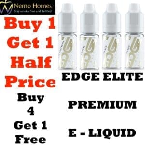 Buy EDGE ELITE Premium 10ml E Liquid - Free UK Next Day Delivery (no minimum spend)