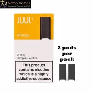 Buy JUUL2 Mango Flavour 18mg/ml Pod juul 2 - Free UK Next Day Delivery (no minimum spend)