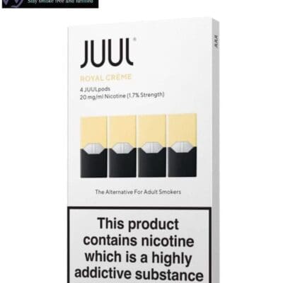 Buy Juul Royal Creme 20mg 2.0% Pod Refills  - Free UK Next Day Delivery (no minimum spend)