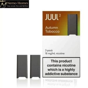 Buy JUUL 2 Autumn Tobacco 18mg Pod Disposable Pods - Free UK Next Day Delivery (no minimum spend)