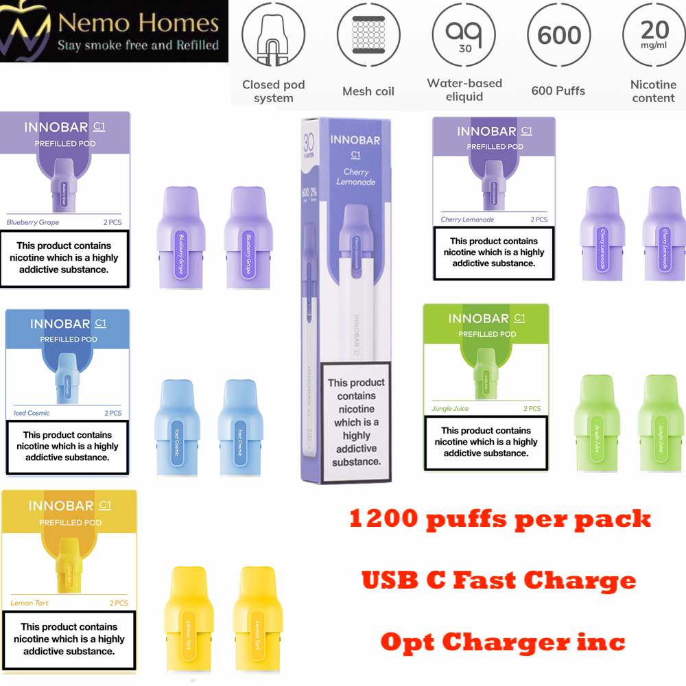 Innokin Innobar C1 Pod Kit and Refills