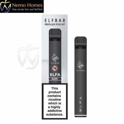 Buy ELFBar Reusable V1 and V2 Vape Pen | Elfa - Free UK Next Day Delivery (no minimum spend)