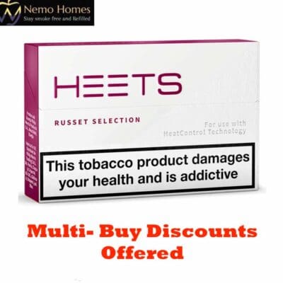 Buy IQOS Russet Heets Tobacco Sticks Heated Tobacco - Free UK Next Day Delivery (no minimum spend)