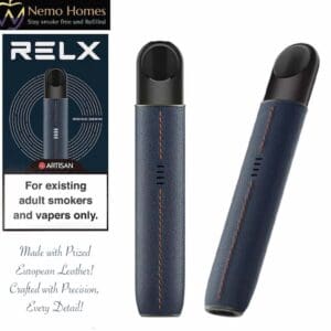 Buy Relx Artisan Infinity Leather and Metal Device - Indigo Denim - Free UK Next Day Delivery (no minimum spend)