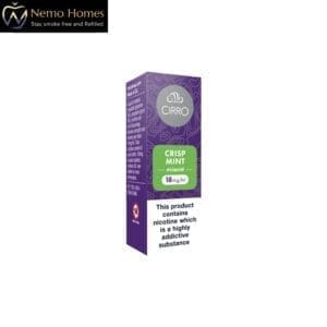 Buy Cirro Crisp Mint 10ml E liquid Cirro - Free UK Next Day Delivery (no minimum spend)