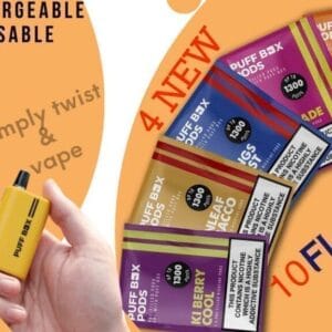 Buy JAC Vapour Puff Box Pods | Puffbox  - Free UK Next Day Delivery (no minimum spend)