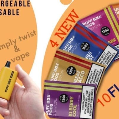 Buy JAC Vapour Puff Box Pods | Puffbox - Free UK Next Day Delivery (no minimum spend)