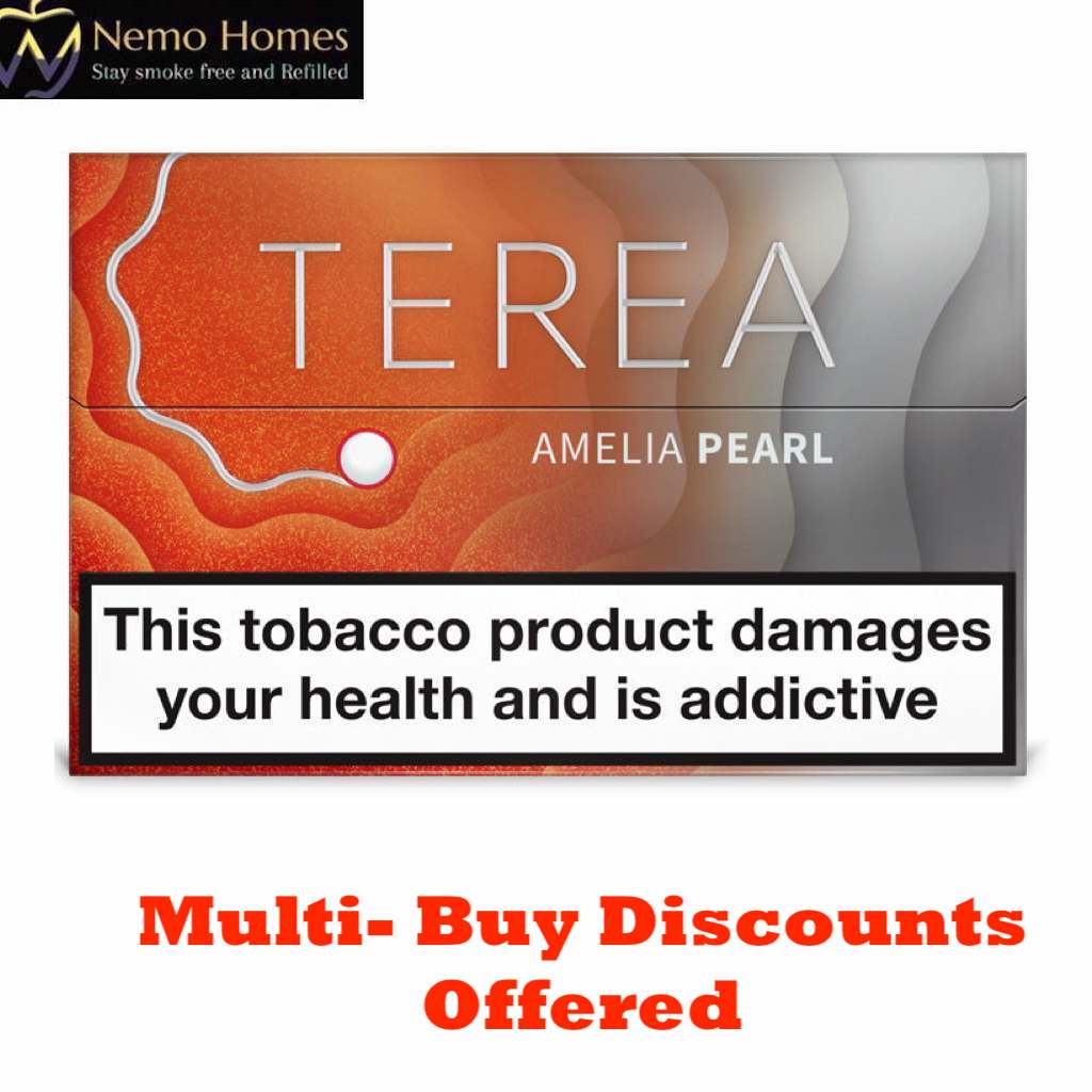 Buy IQOS Amelia Pearl Terea Tobacco Sticks Heated Tobacco - Free UK Next Day Delivery (no minimum spend)