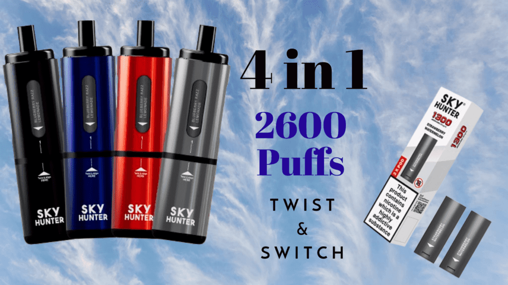 Sky Hunter Twist Slim 4 in 1 Vape Kit