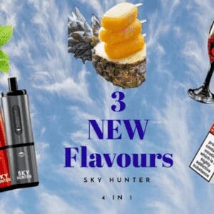 Buy Sky Hunter Vape Pod Cartridge 4 in 1 Disposable - Free UK Next Day Delivery (no minimum spend)