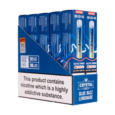 Buy SKE Crystal 20mg Vape 10 Packs - Free UK Next Day Delivery (no minimum spend)