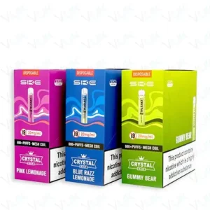 Buy SKE Crystal 20mg Vape 10 Packs  - Free UK Next Day Delivery (no minimum spend)