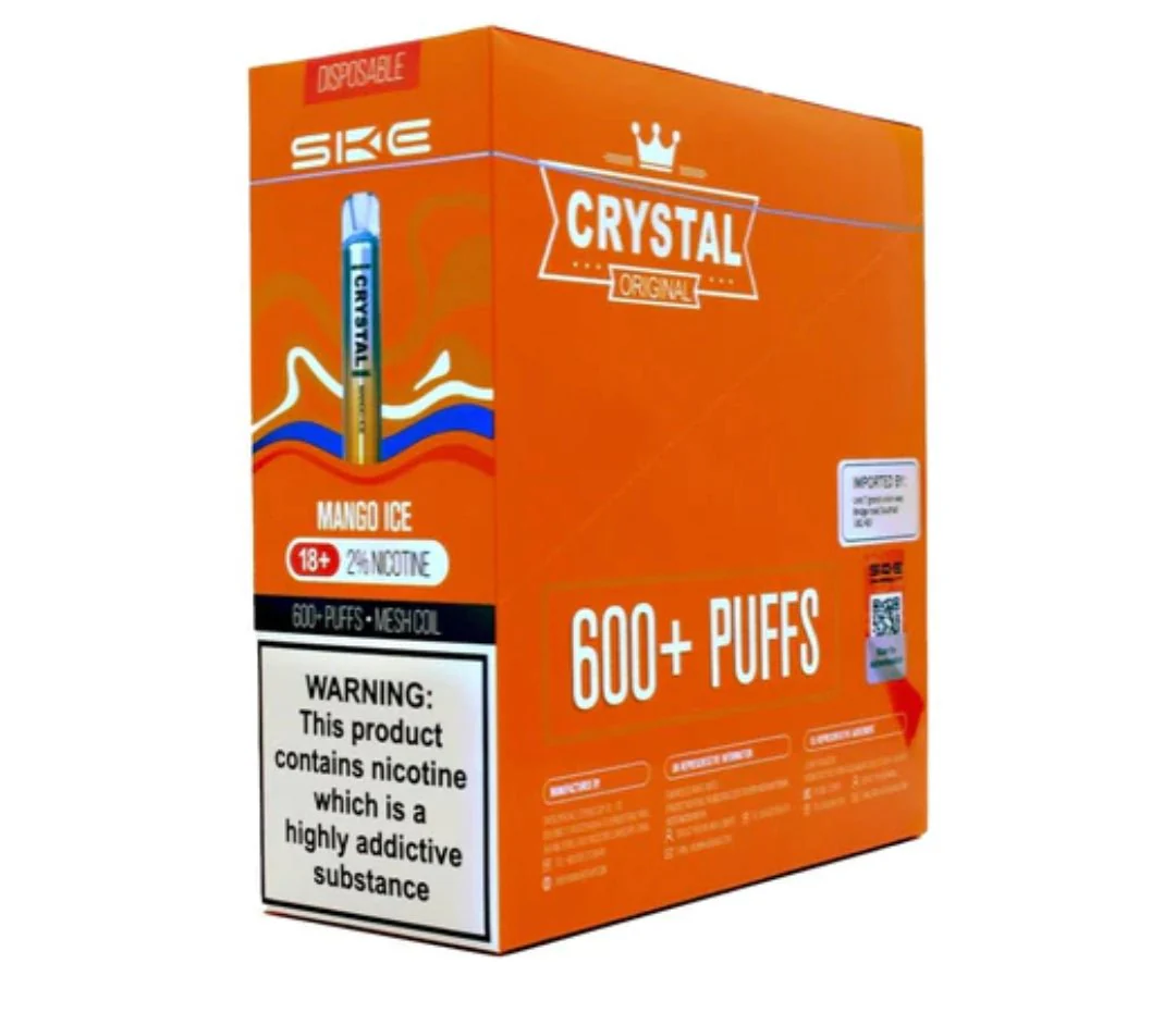 Buy SKE Crystal 20mg Vape 10 Packs - Free UK Next Day Delivery (no minimum spend)