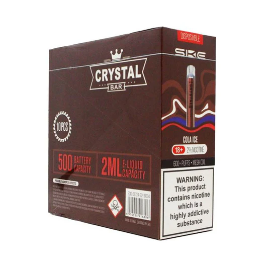 Buy SKE Crystal 20mg Vape 10 Packs - Free UK Next Day Delivery (no minimum spend)