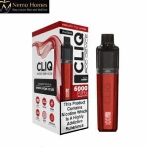 Buy Avomi Cliq 6000 Puffs Prefilled Vape Kit - Free UK Next Day Delivery (no minimum spend)