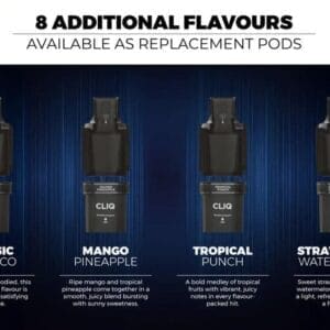 Buy Avomi Cliq Prefilled Vape Pod Replacement - Free UK Next Day Delivery (no minimum spend)