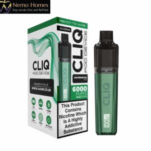 Buy Avomi Cliq 6000 Puffs Prefilled Vape Kit - Free UK Next Day Delivery (no minimum spend)