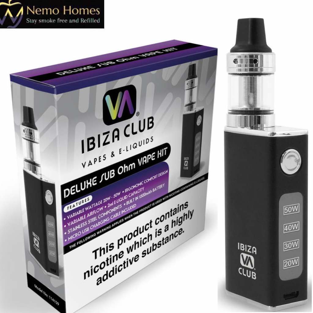 can you buy vapes in ibiza Ibiza Club Deluxe Sub Ohm Vape Kit