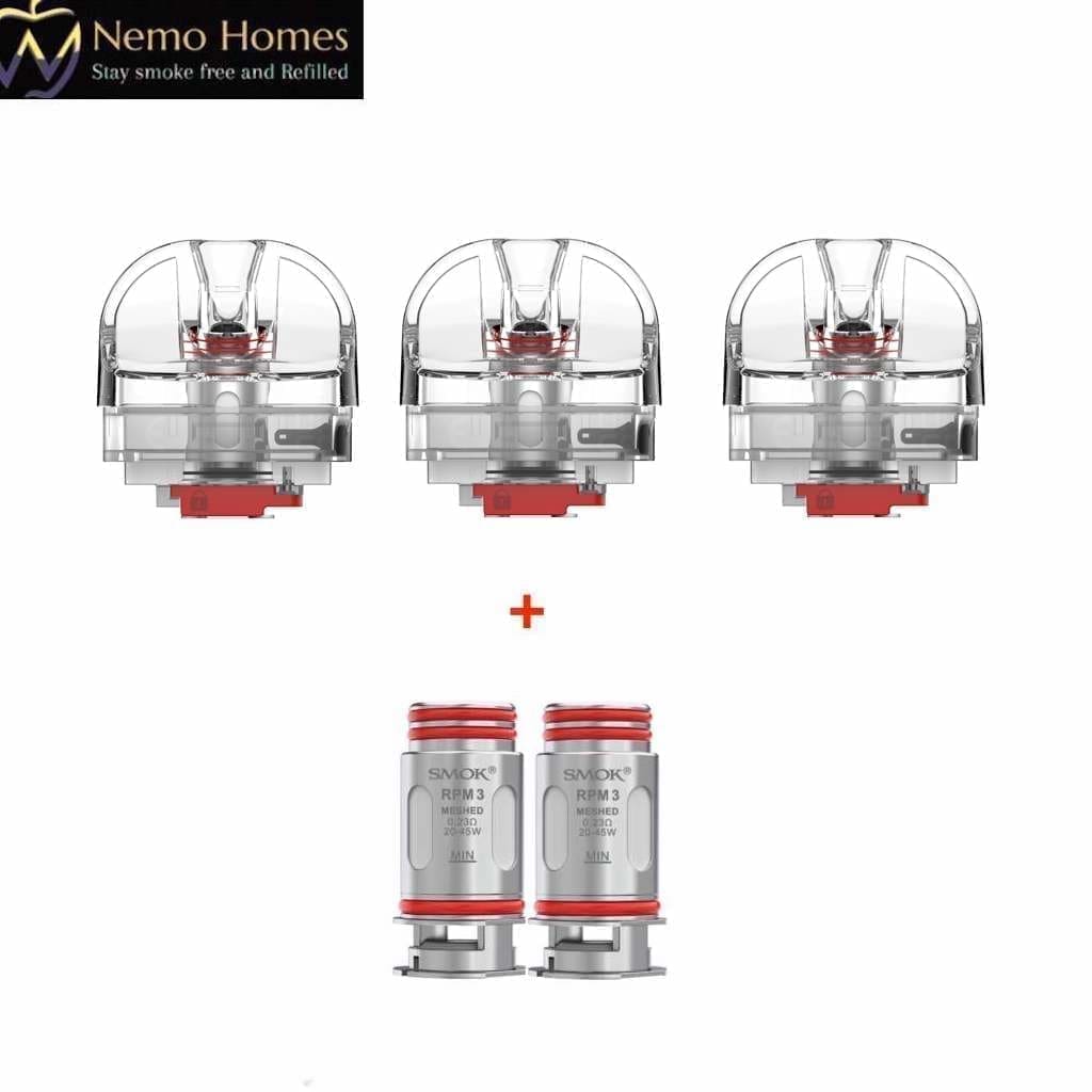 elf bar vape uk Smok Nord 5 Compatible Coils SMOK Nord GT Replacement Pods - RPM 3 Pod main image 0