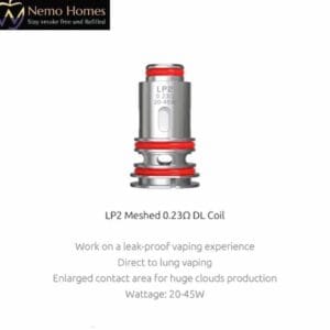 Buy Smok RPM4 Pod | LP2 Pod and Coils - 5 x LP2 0.23 ohm DL Coils  - Free UK Next Day Delivery (no minimum spend)