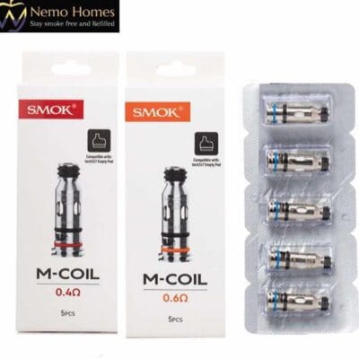 Buy Smok M Replacement Coils - Free UK Next Day Delivery (no minimum spend)