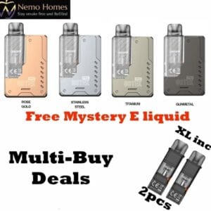 Buy Aspire Gotek Pro Kit and Pods - Free UK Next Day Delivery (no minimum spend)