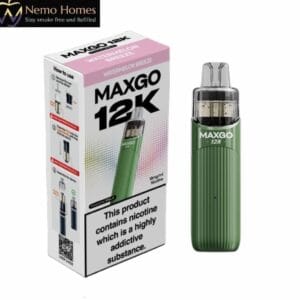Buy Relx MaxGo 12K Vape Kit and Pods - Green Watermelon Breeze 12K Kit - Free UK Next Day Delivery (no minimum spend)