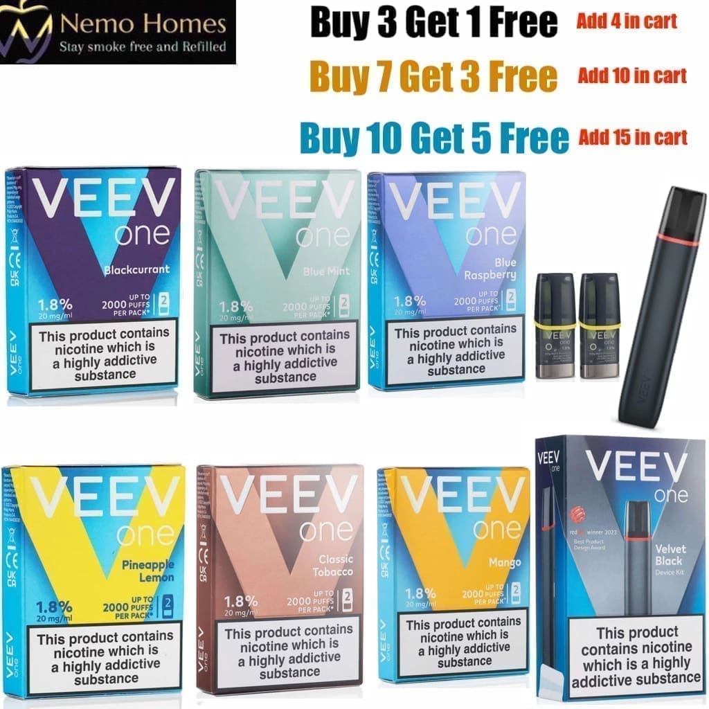 Veev One Pods 20mg & Veev Now Device – Multi-Buy Deals