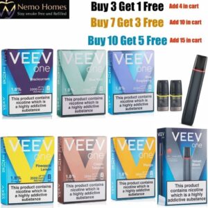 Buy Veev One Pods 20mg & Veev Now Device – Multi-Buy Deals - Free UK Next Day Delivery (no minimum spend)