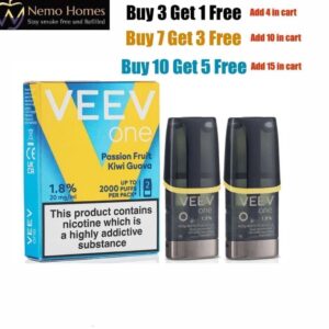 Buy Veev One Pods 20mg & Veev Now Device – Multi-Buy Deals - Free UK Next Day Delivery (no minimum spend)