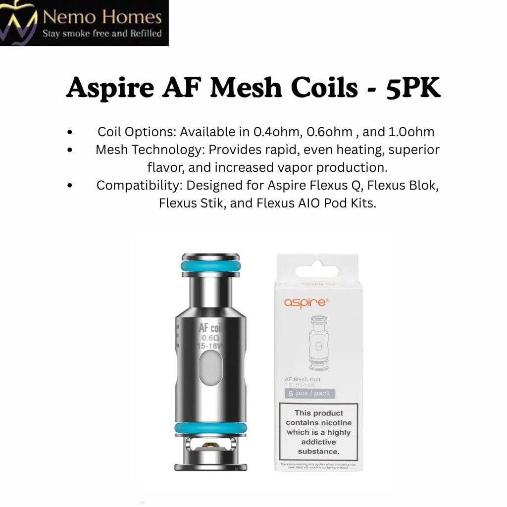 Aspire AF Mesh Coils – 5PK