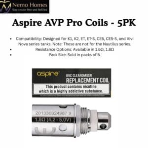 Buy Aspire BVC Coil Heads  - Free UK Next Day Delivery (no minimum spend)