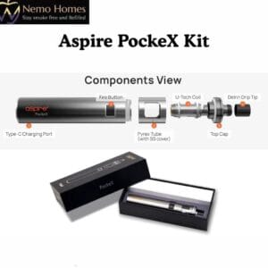 Buy Aspire PockeX Kit - Free UK Next Day Delivery (no minimum spend)