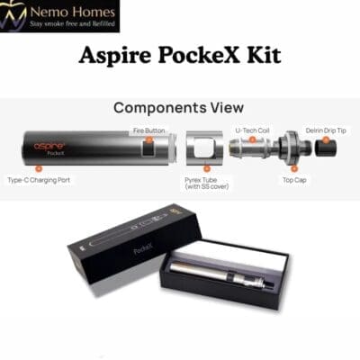 Buy Aspire PockeX Kit - Free UK Next Day Delivery (no minimum spend)
